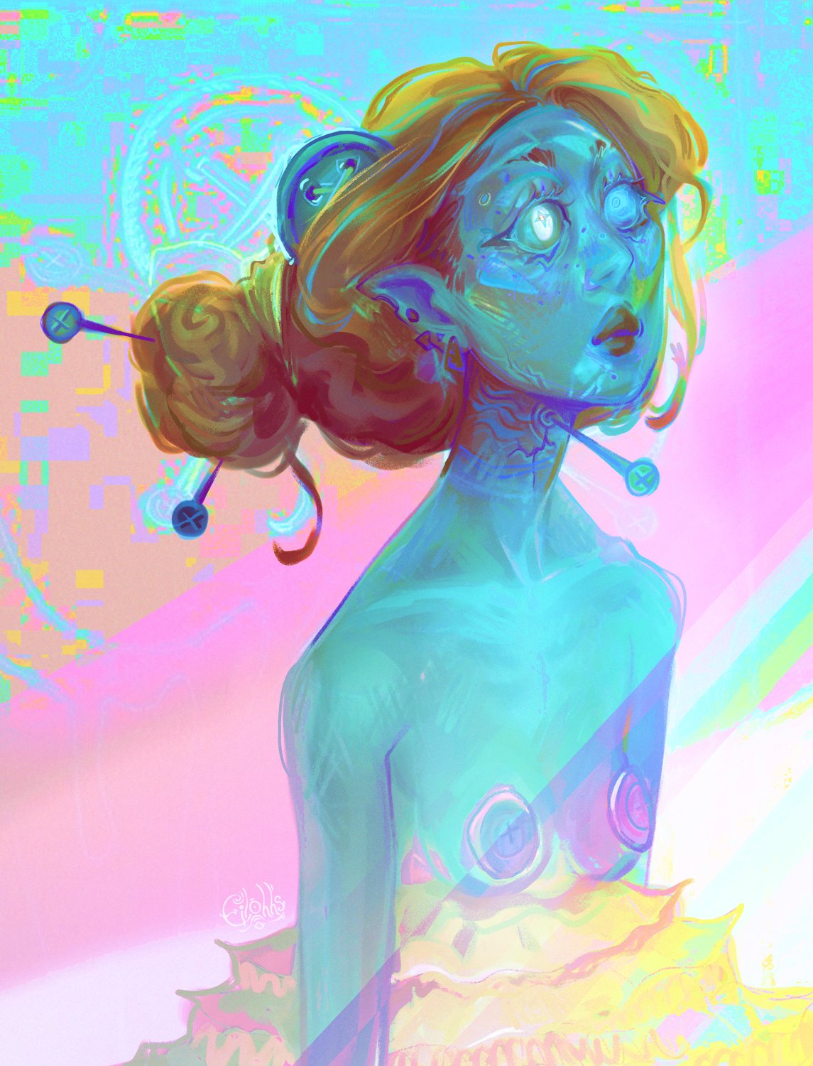 Button Doll